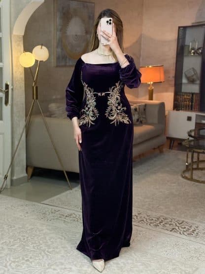 فستان ديفا بنفسجي🦋