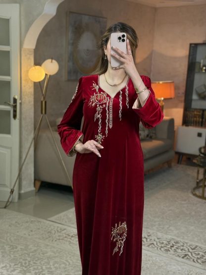 فستان الانيقة أحمر ✨