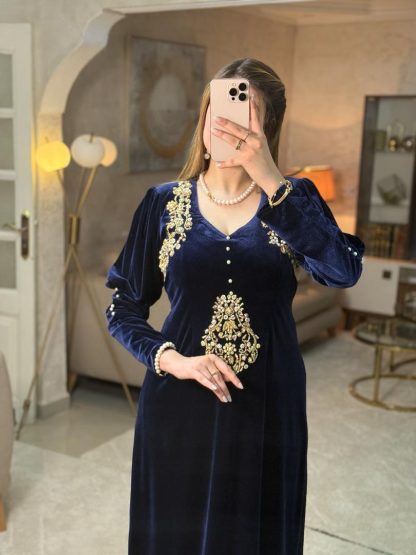 فستان الاميرة أزرق⚜️