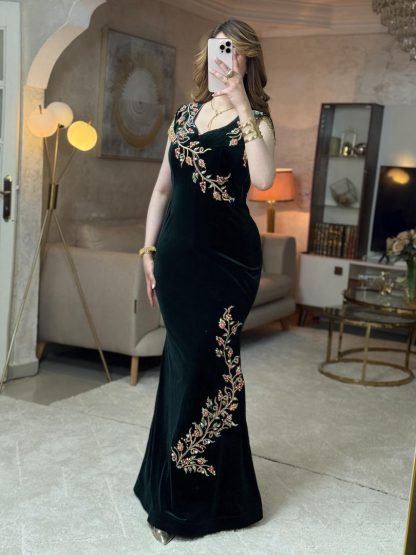 فستان الحورية أخضر🧜🏻‍♀️