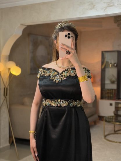 فستان شهرزاد أسود⚜️