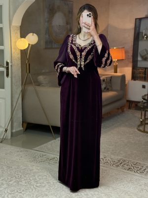 فستان سحر بنفسجي