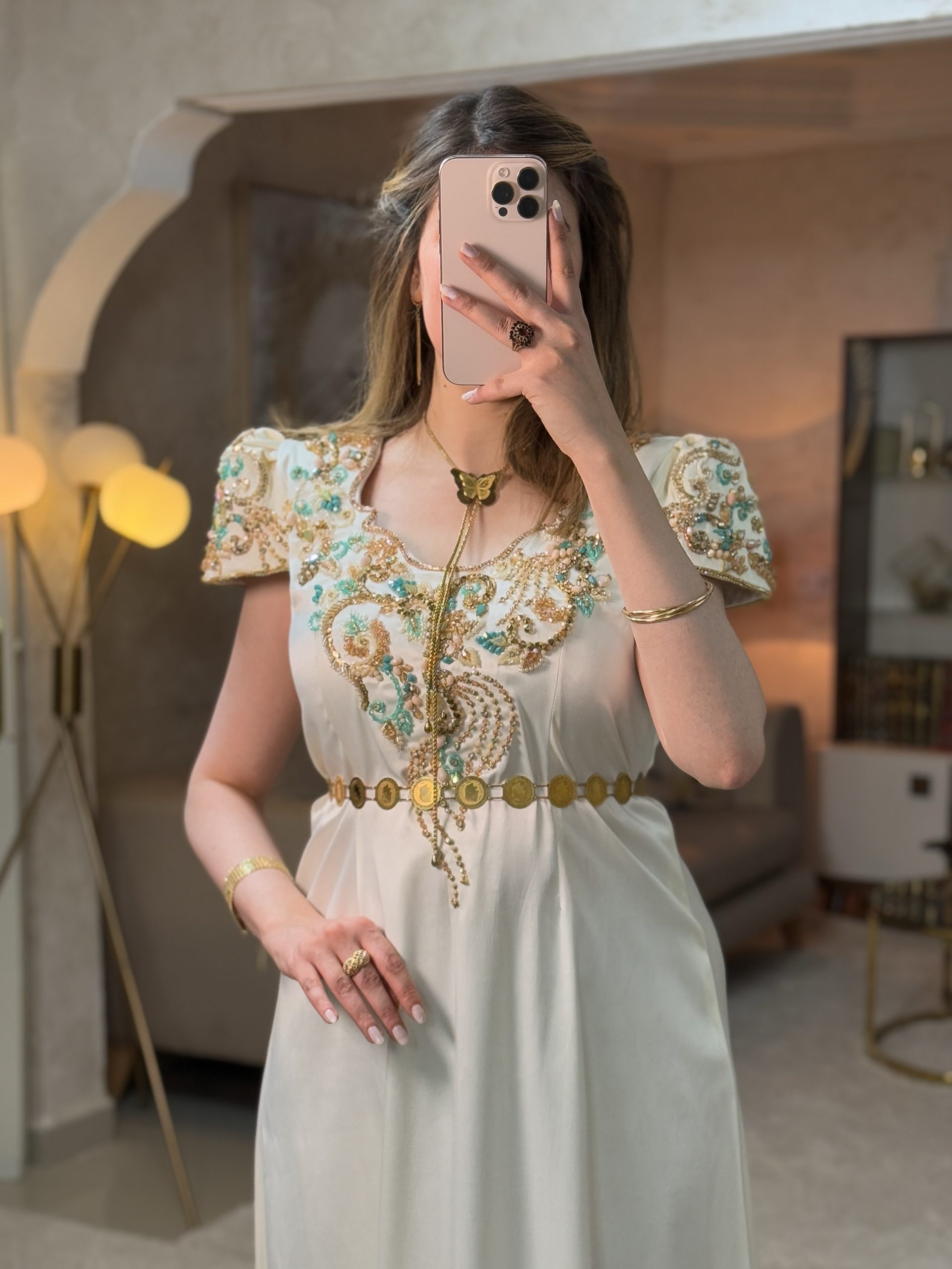 قندورة خيال بيضاء - Image 3