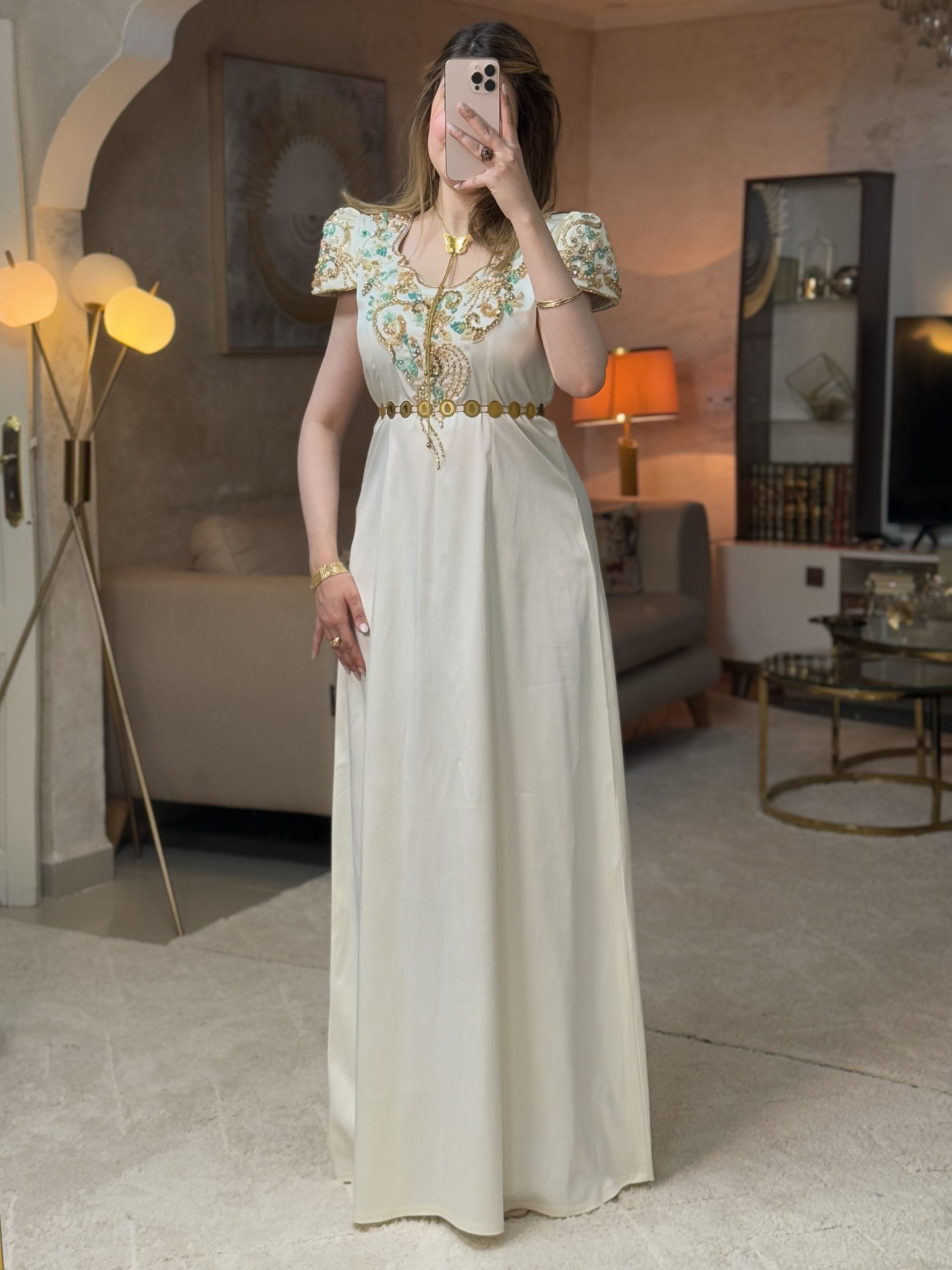 قندورة خيال بيضاء - Image 2