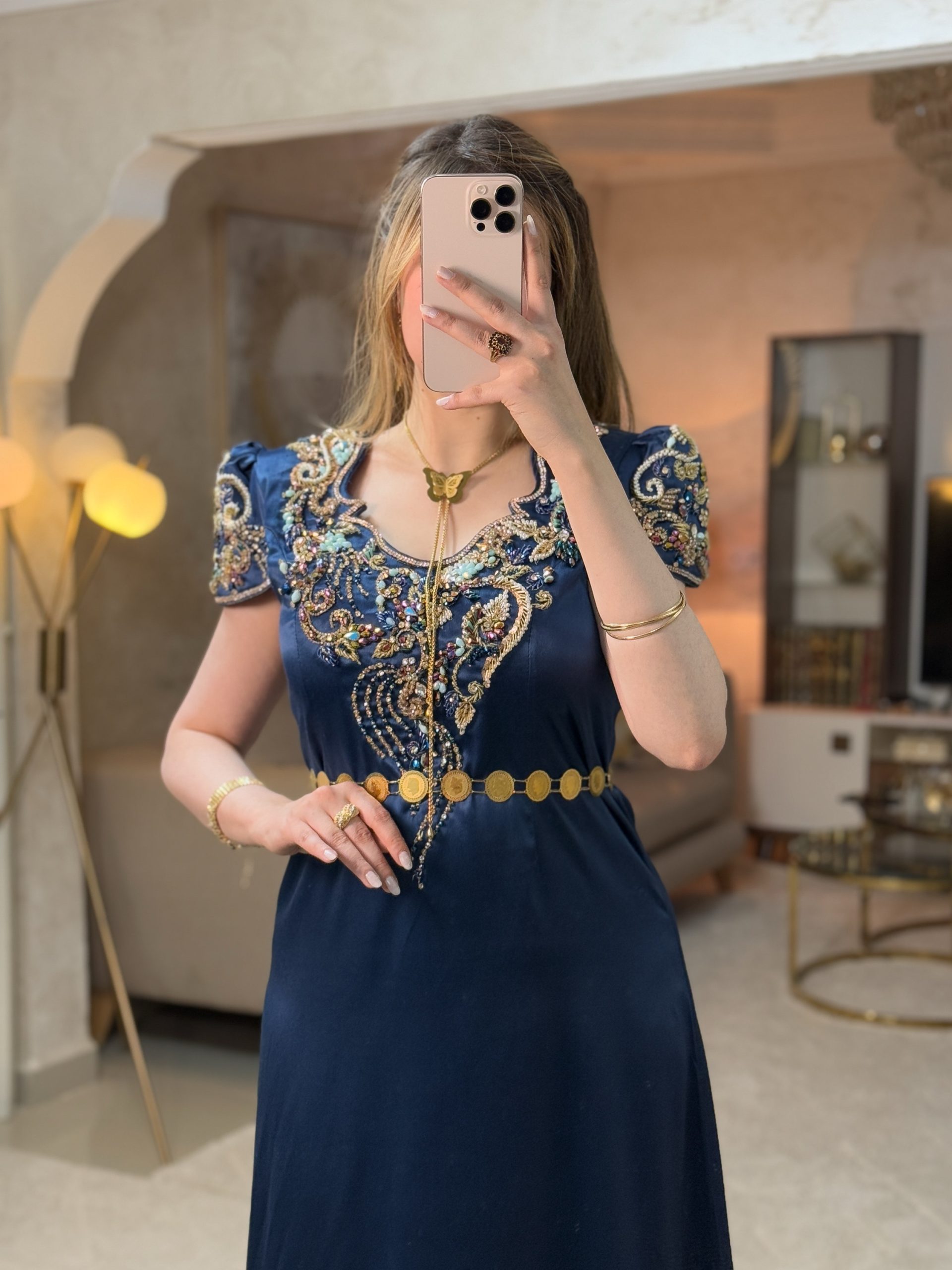 قندورة خيال زرقاء - Image 3