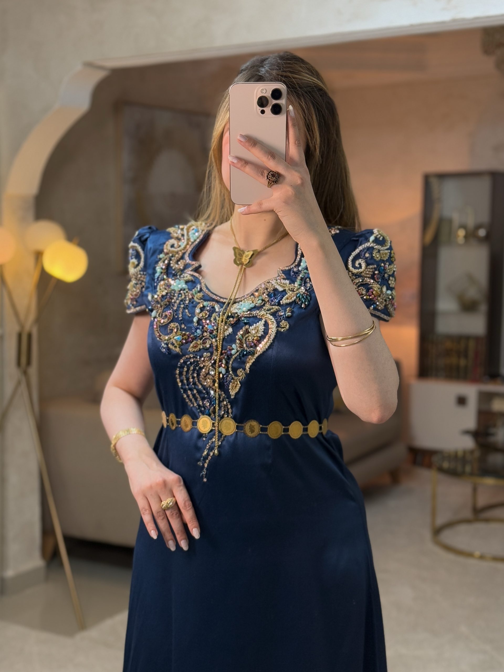 قندورة خيال زرقاء - Image 4