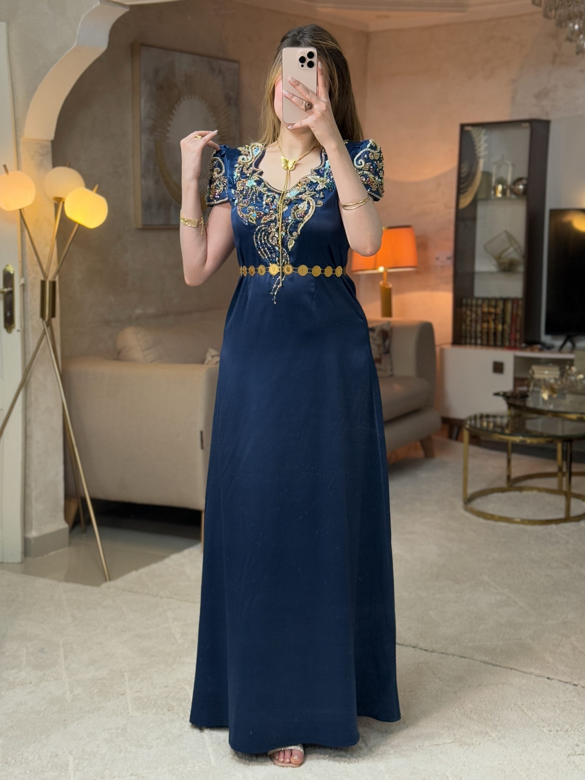 قندورة خيال زرقاء - Image 2