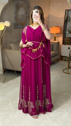 ملحفة شاوية فوشيا