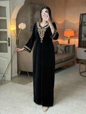 فستان فيروز-اسود