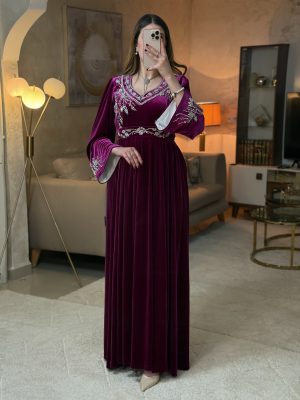 فستان زمرد - فوشيا