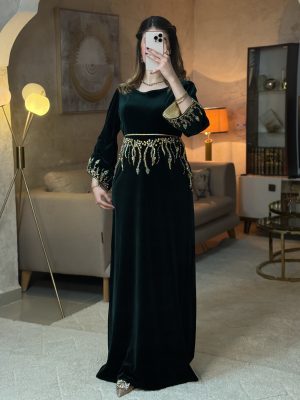 فستان غصن-اخضر