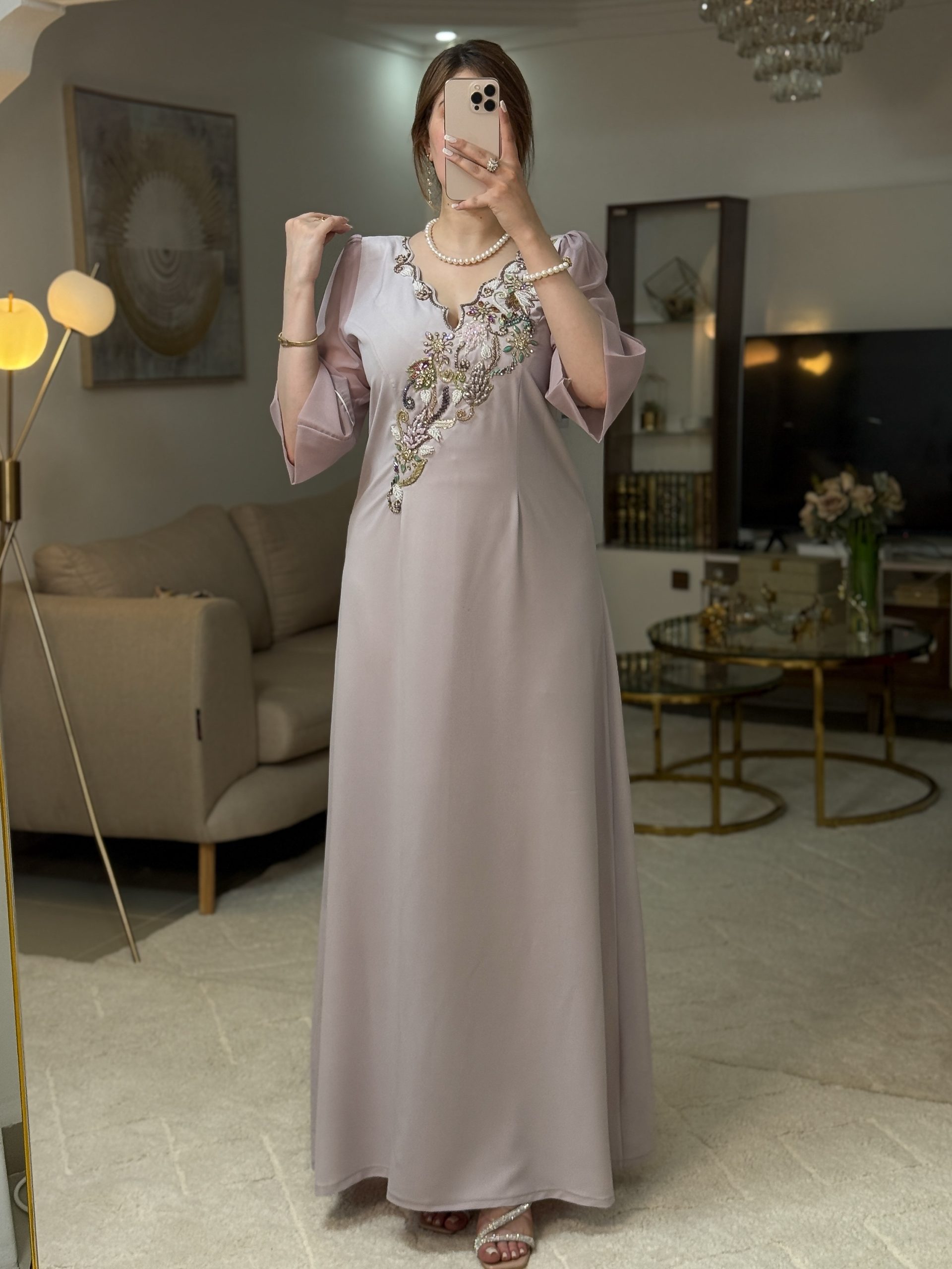 فستان رقة بنفسجي - Image 2