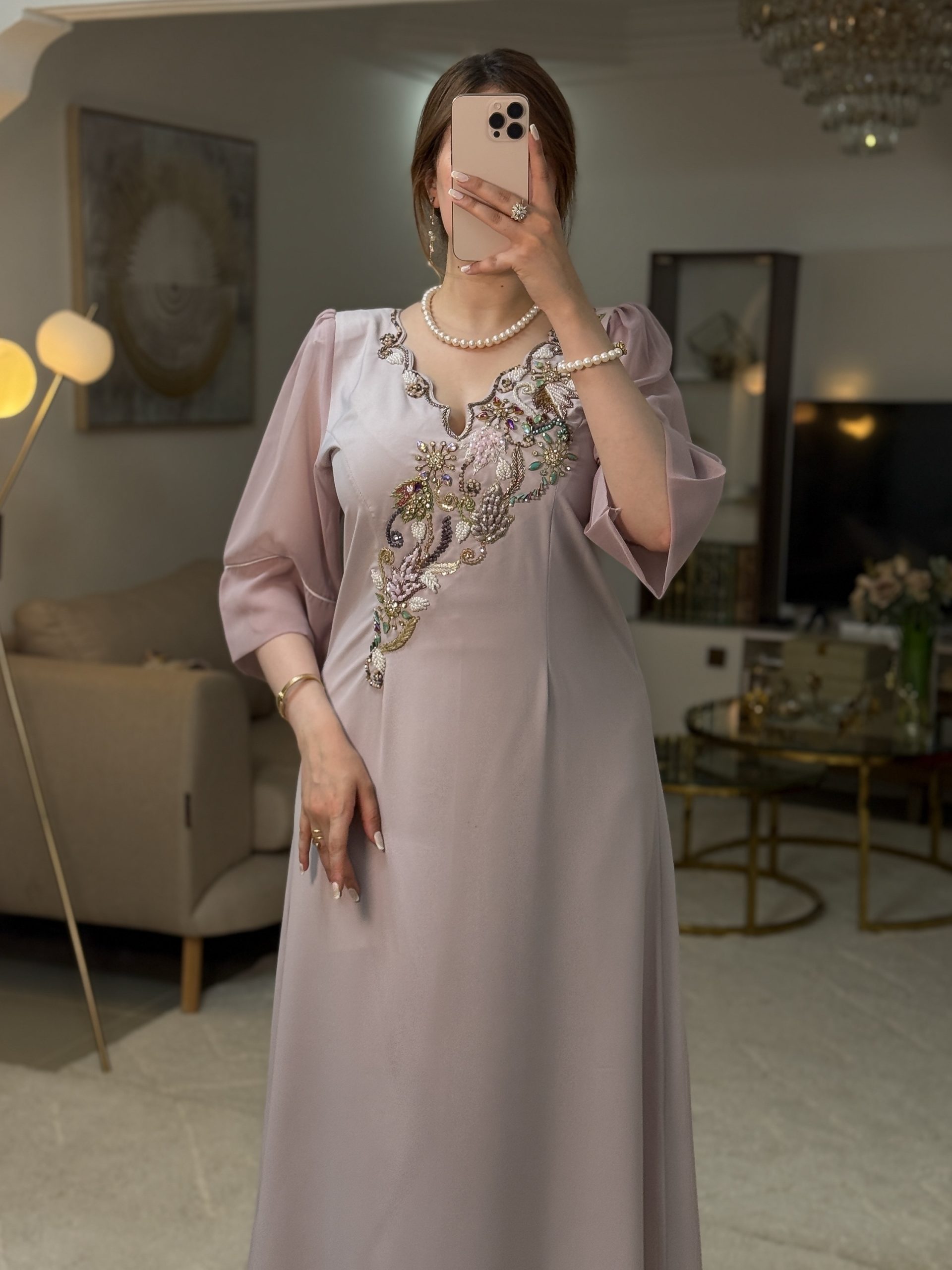 فستان رقة بنفسجي - Image 3